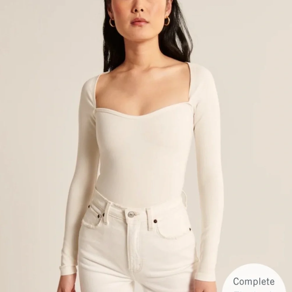 NWT Abercrombie & Fitch Black Long Sleeve Bodysuit_6
